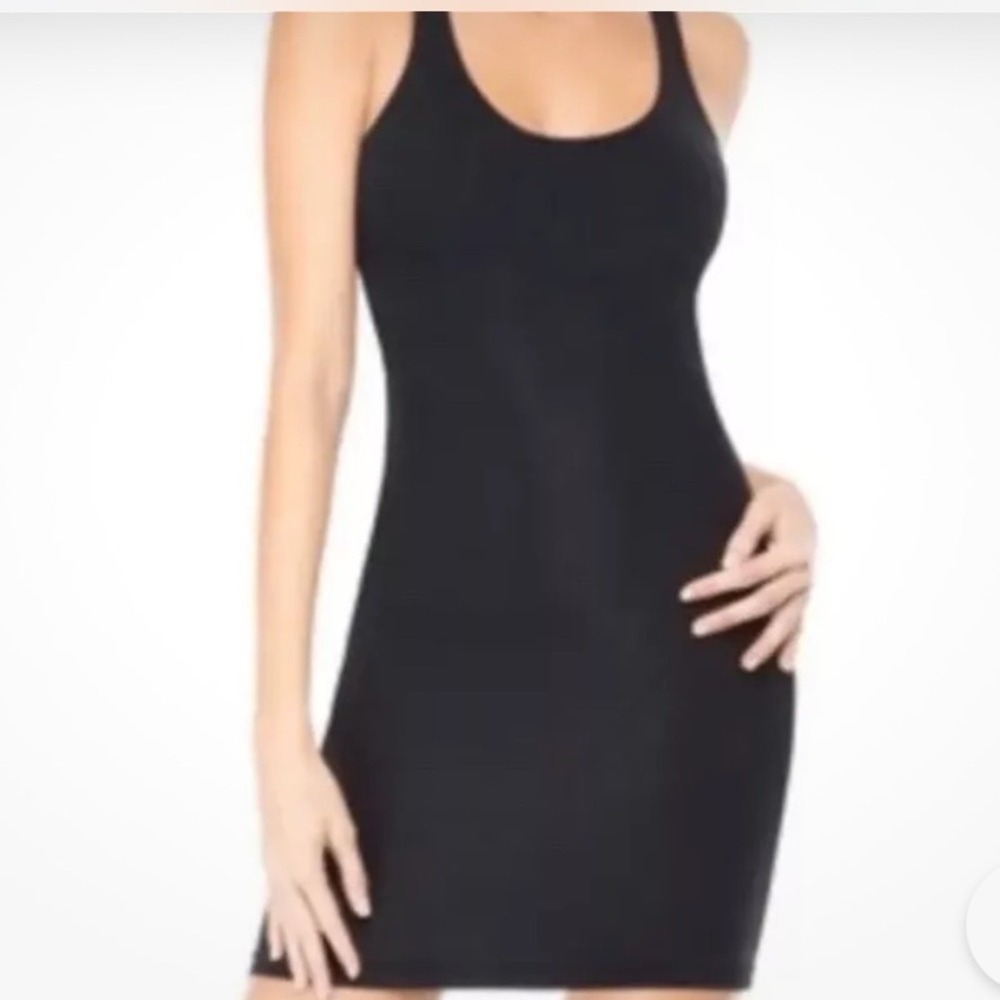 SPANX ASSETS NWT SZ Large Black Shaping Slip Tank Dress‎